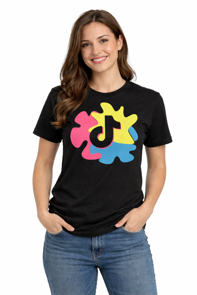 Neon Tik Tok T-shirt